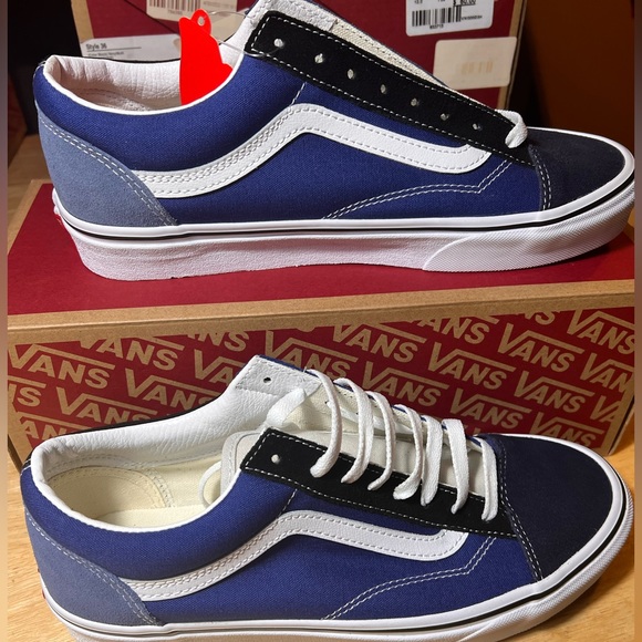 Vans Style 36 Colorblock Sneaker in Color Block Navy BNIB - Picture 1 of 9